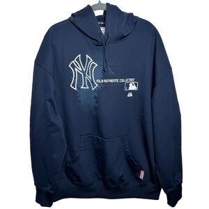 Majestic NY Yankees MLB Authentic Collection Therma Base‎ Hoodie 2XL